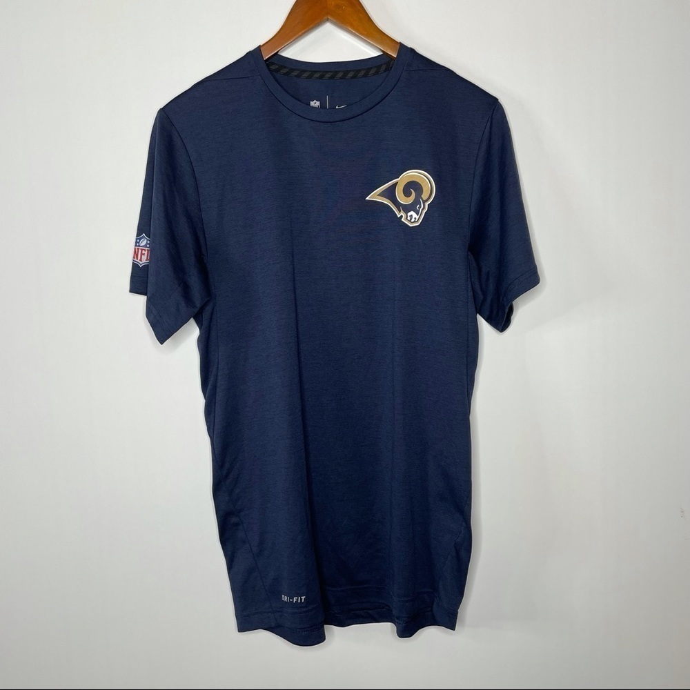 Nike Dri Fit Los Angeles Rams T-Shirt Small‎